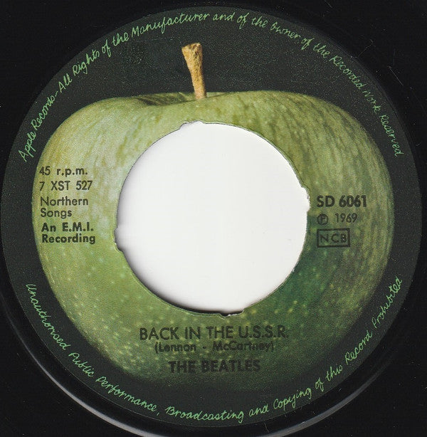 The Beatles : Back In The U.S.S.R. / Don't Pass Me By (7", Single, RP)