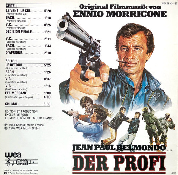 Ennio Morricone : Der Profi (LP, Album)