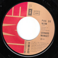 Gérard Manset : Pas Mal De Journées Sont Passées (7", Single)