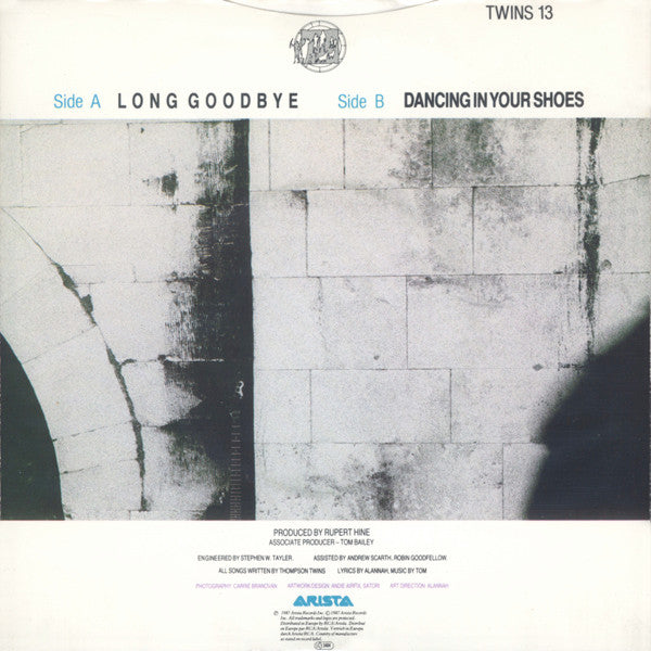 Thompson Twins : Long Goodbye (7", Single)