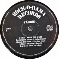 Vaurio : A Shout From The Night (LP, Album)