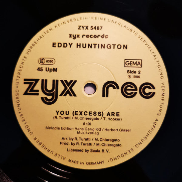 Eddy Huntington : U.S.S.R. (12", Maxi)