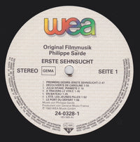 Philippe Sarde : Erste Sehnsucht (LP, Album, Gat)