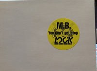 M.B. : You Don't Get Stop (12", W/Lbl)