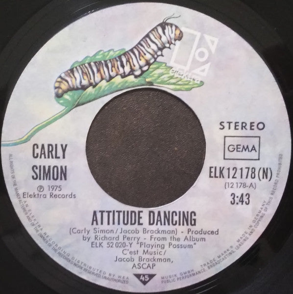 Carly Simon : Attitude Dancing (7")