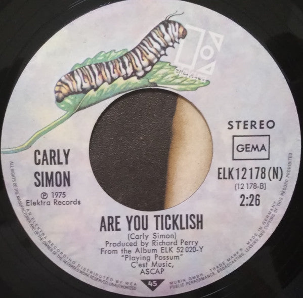 Carly Simon : Attitude Dancing (7")