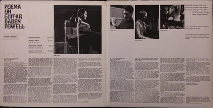 Baden Powell : Poema On Guitar (LP, Album, RE)