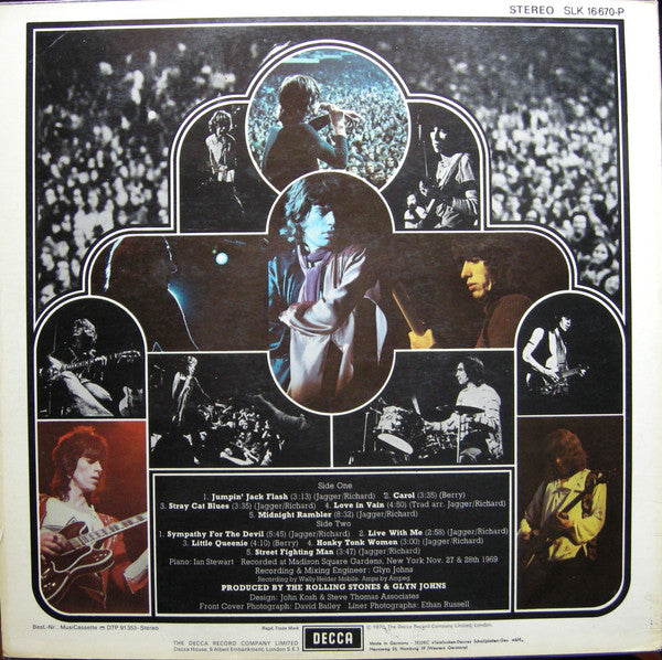 The Rolling Stones : Get Yer Ya-Ya's Out! - The Rolling Stones In Concert (LP, Album)