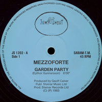 Mezzoforte : Garden Party (12", Maxi)