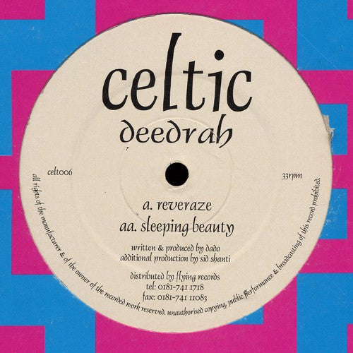Deedrah : Reveraze / Sleeping Beauty (12")