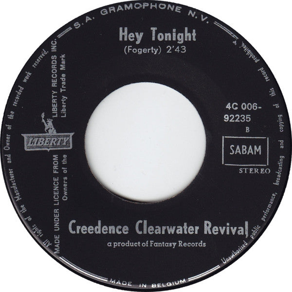Creedence Clearwater Revival : Have You Ever Seen The Rain (7", Single)