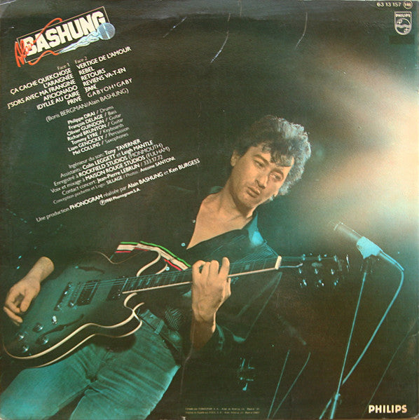 Bashung* : Pizza (LP, Album)
