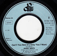 Barry White : Don't Make Me Wait Too Long (7", Single)