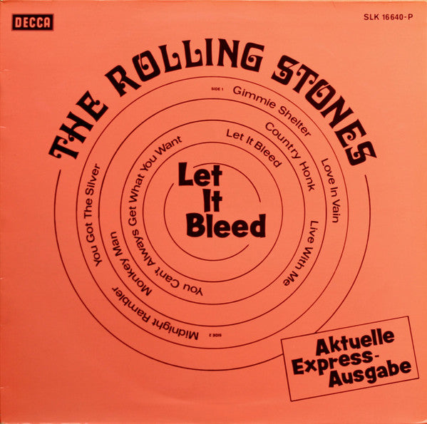 The Rolling Stones : Let It Bleed (Aktuelle Express-Ausgabe) (LP, Album)
