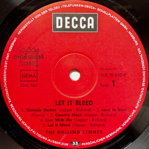 The Rolling Stones : Let It Bleed (Aktuelle Express-Ausgabe) (LP, Album)