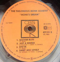 The Thelonious Monk Quartet : Monk's Dream (LP, Album, Mono)