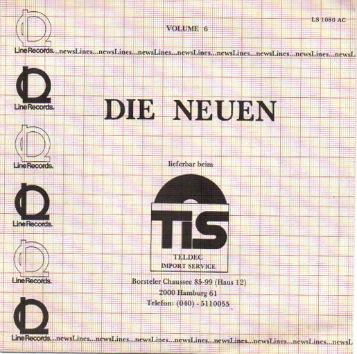 Various : Newslines Volume 6 (7", EP, Promo, Smplr)