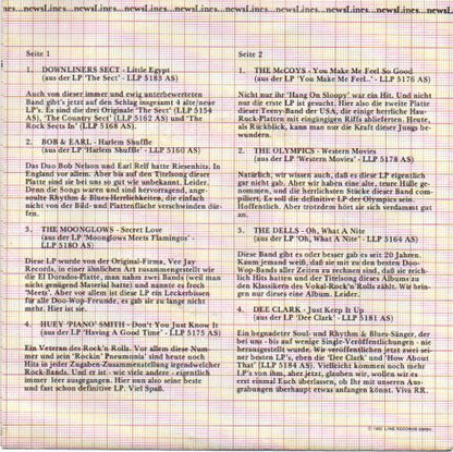 Various : Newslines Volume 6 (7", EP, Promo, Smplr)