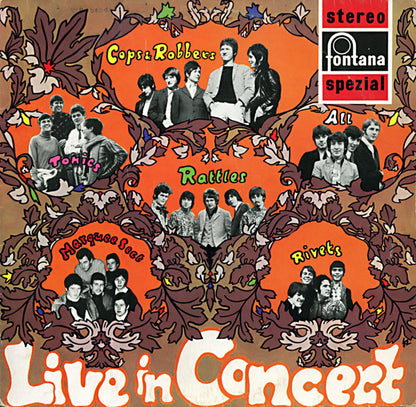 Various : Live In Concert (LP, Comp)