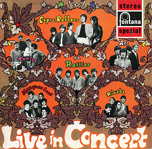 Various : Live In Concert (LP, Comp)