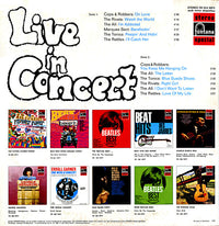 Various : Live In Concert (LP, Comp)
