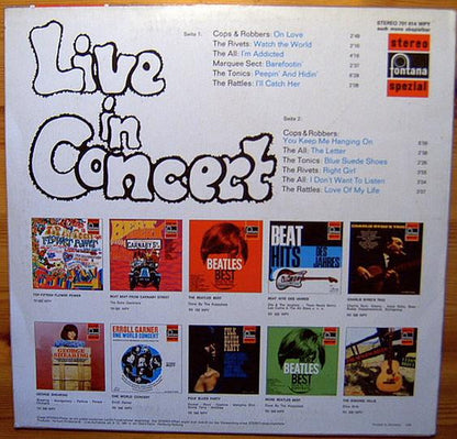 Various : Live In Concert (LP, Comp)