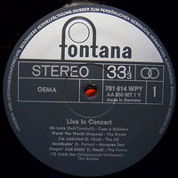 Various : Live In Concert (LP, Comp)