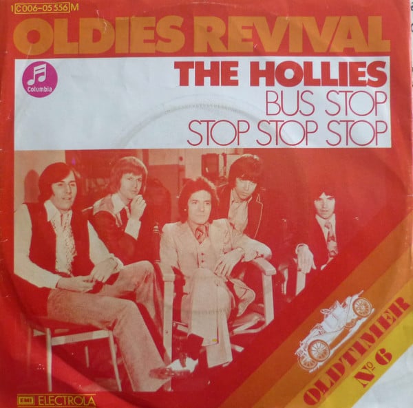 The Hollies : Bus Stop / Stop Stop Stop (7", Single)