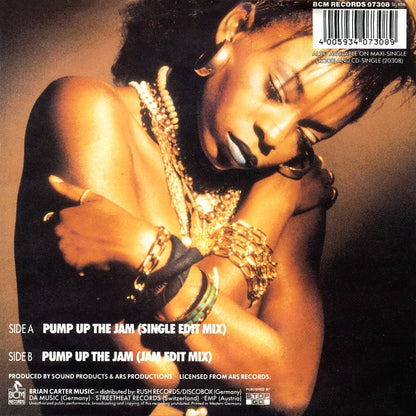 Technotronic Featuring Felly : Pump Up The Jam (7", Single)