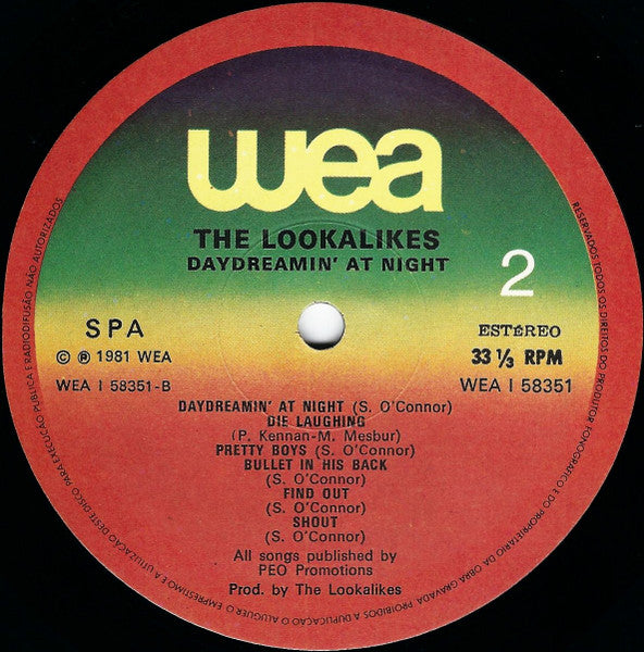 The Lookalikes : Daydreamin At Night (LP)