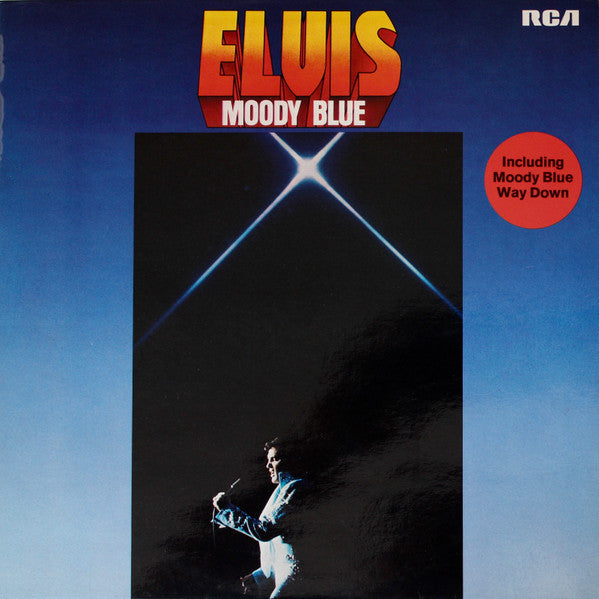 Elvis Presley : Moody Blue (LP, Album)