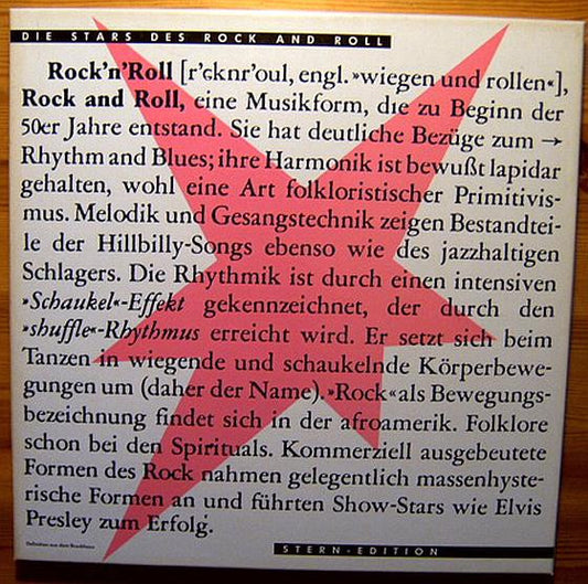 Various : Die Stars Des Rock And Roll (6xLP, Comp + Box)