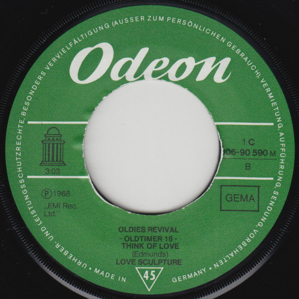 Love Sculpture : Sabre Dance / Think Of Love (7", Single, RE)