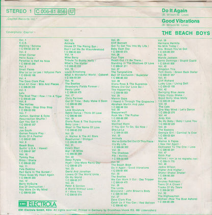 The Beach Boys : Do It Again / Good Vibrations (7", Single, RE)