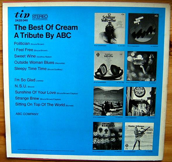 ABC Company : The Best Of Cream (A Tribute By ABC) (LP, Album)