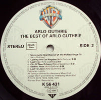 Arlo Guthrie : The Best Of Arlo Guthrie (LP, Comp, RE)