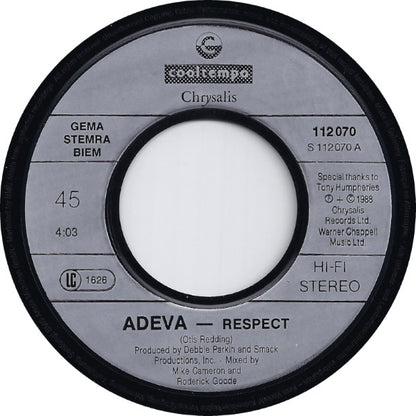 Adeva : Respect (7", Single)