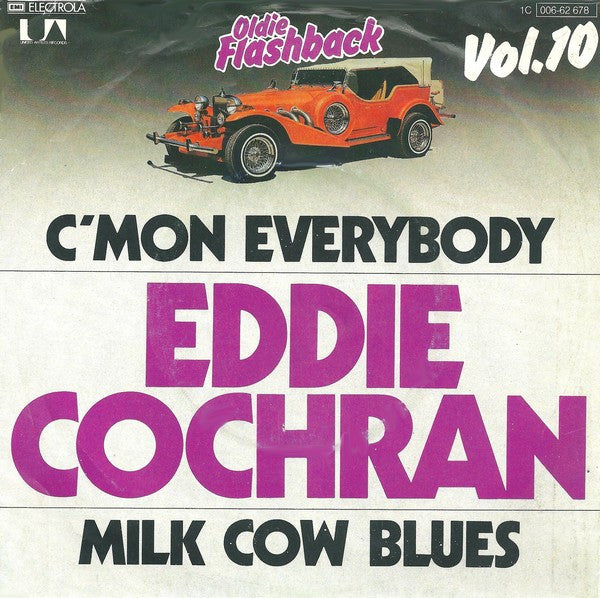 Eddie Cochran : C'mon Everybody / Milk Cow Blues (7", Single)