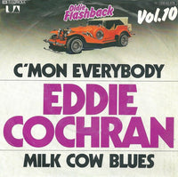 Eddie Cochran : C'mon Everybody / Milk Cow Blues (7", Single)