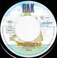 Lulu : The Boat That I Row / I'm A Tiger (7", Single, RE)