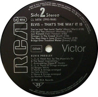 Elvis Presley : That's The Way It Is (LP, Album, RE)