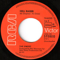 The Sweet : Hell Raiser / Burning (7", Single)