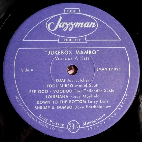 Various : Jukebox Mambo: Rumba & Afro-Latin Accented Rhythm & Blues 1949-1960 (2xLP, Comp, Gat)