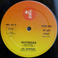 Lee Marrow : Sayonara (Don't Stop...) (12")