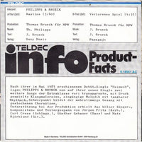 Philipps & Brueck : Rastlos (7", Single, Promo)