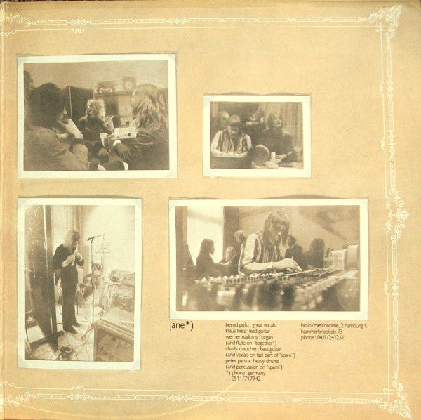 Jane : Together (LP, Album, RP, Gat)