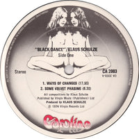 Klaus Schulze : Blackdance (LP, Album, RP, Gat)