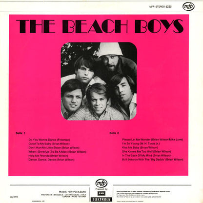 The Beach Boys : The Beach Boys (LP, Album, RE)