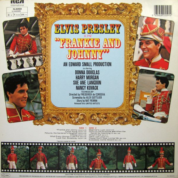 Elvis Presley : Frankie And Johnny (LP, Album, RE)