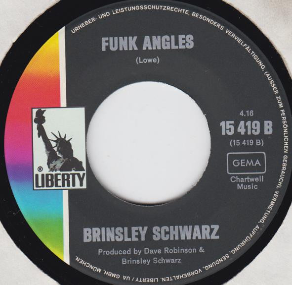 Brinsley Schwarz : Country Girl (7")